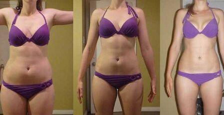 Sarracene wheat diet before and after the photos