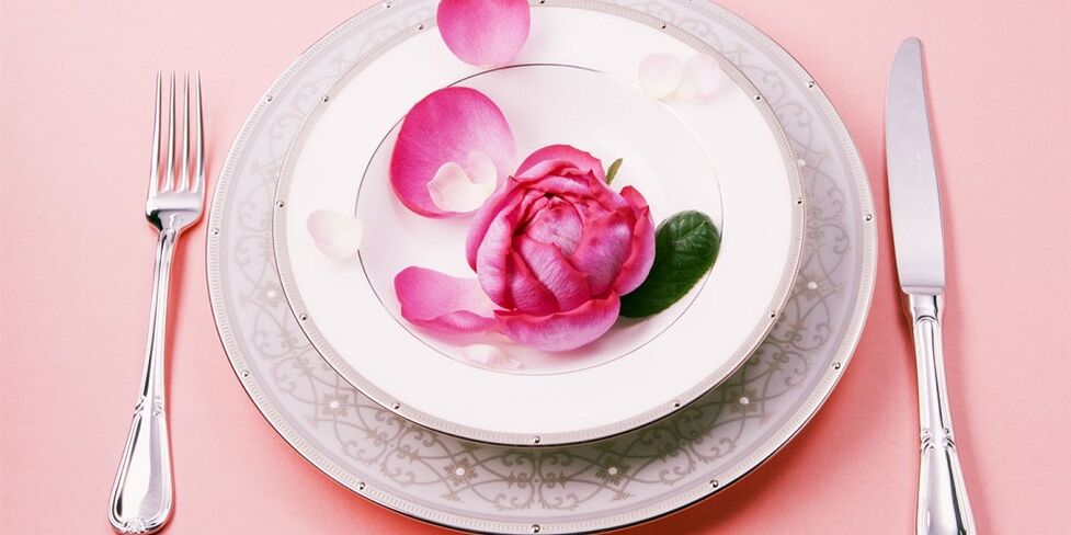 The 6 petal diet for those who want to lose excess weight